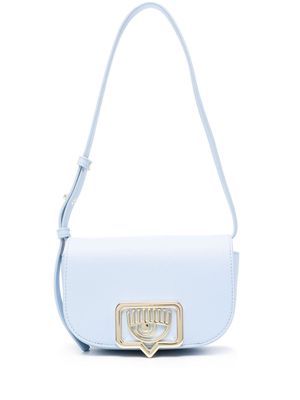 Chiara Ferragni Eyelike-motif shoulder bag - Blue