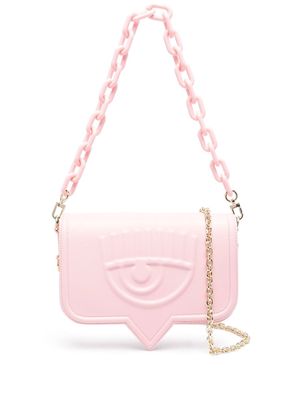Chiara Ferragni Eyelike-motif shoulder bag - Pink