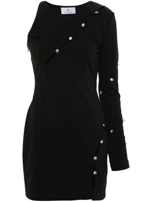 Chiara Ferragni gem-embellished mini dress - Black