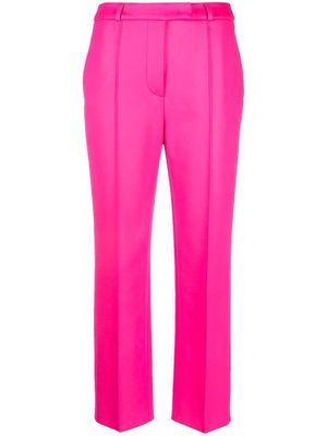 Chiara Ferragni high-waisted cropped trousers - Pink