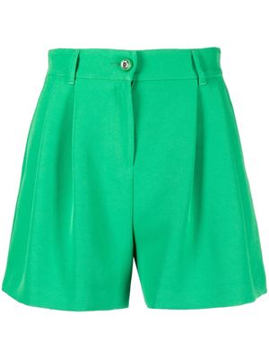 Chiara Ferragni high-waisted tailored shorts - Green