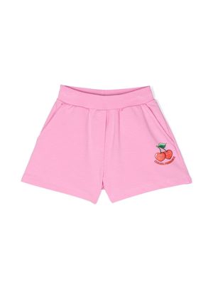 Chiara Ferragni Kids logo-print casual shorts - Pink