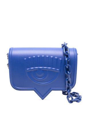 Chiara Ferragni large Eyelike shoulder bag - Blue
