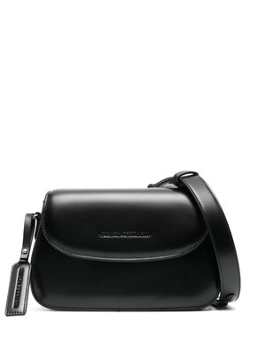 Chiara Ferragni logo-charm shoulder bag - Black