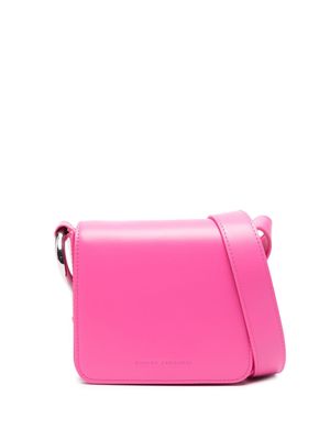 Chiara Ferragni logo-debossed shoulder bag - Pink