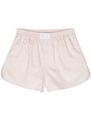 Chiara Ferragni logo-patch shorts - 419 PINK