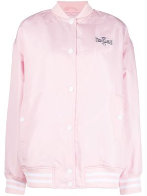 Chiara Ferragni logo-print bomber jacket - Pink
