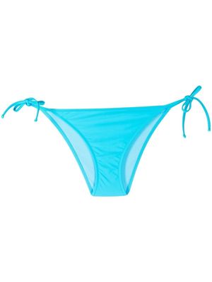 Chiara Ferragni logo-print side-tie swim briefs - Blue