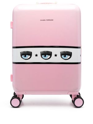 Chiara Ferragni logo-print suitcase - Pink