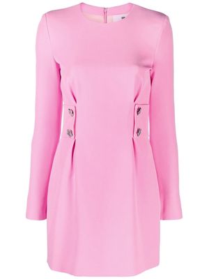 Chiara Ferragni long-sleeve mini dress - Pink
