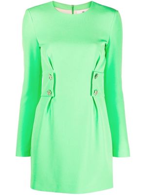 Chiara Ferragni long-sleeve minidress - Green
