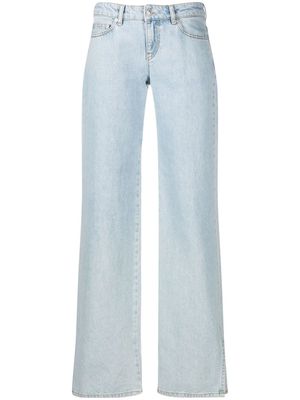 Chiara Ferragni low-rise wide-leg jeans - Blue