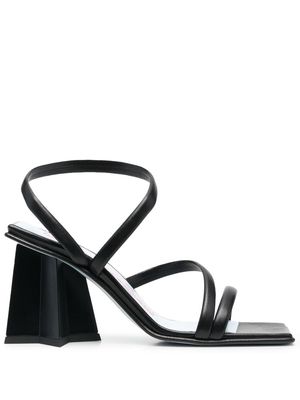 Chiara Ferragni open-toe strap sandals - Black