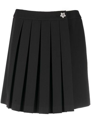 Chiara Ferragni pleated mini skirt - Black