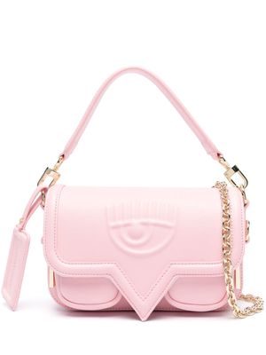 Chiara Ferragni Sket Eyelike faux-leather tote bag - Pink