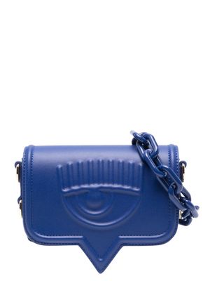 Chiara Ferragni small Eyelike crossbody bag - Blue