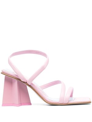 Chiara Ferragni square-toe strappy sandals - Pink