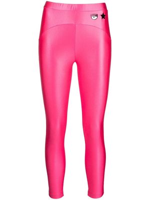 Chiara Ferragni star eye stretch leggings - Pink