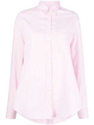 Chiara Ferragni stripe-pattern shirt - Pink
