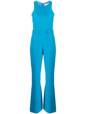 Chiara Ferragni Uniform sleeveless jumpsuit - Blue