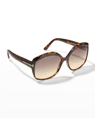 Chiara Round Acetate Sunglasses