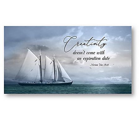 Chicken Soup For The Soul Adventure On The Seas 12x24 Canvas