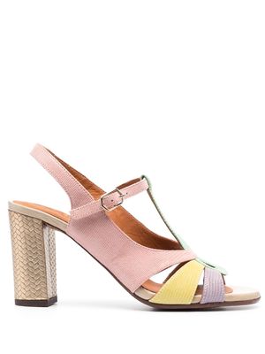 Chie Mihara Baden 90mm leather sandals - Pink