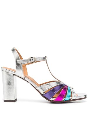 Chie Mihara Balta 90mm metallic sandals - Silver