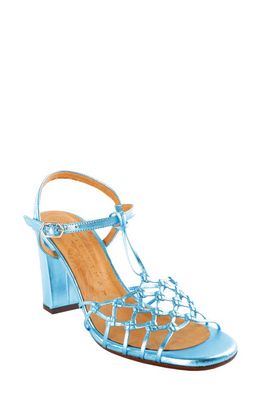 Chie Mihara Cage Sandal in Blue