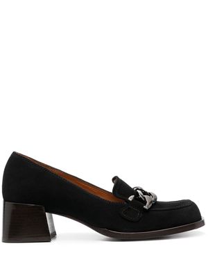 Chie Mihara chain-detail loafers - Black
