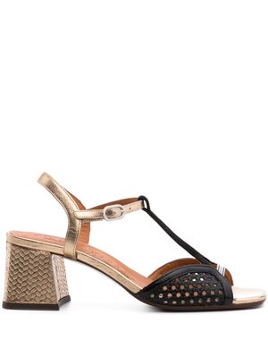 Chie Mihara Lipico 60mm leather sandals - Black