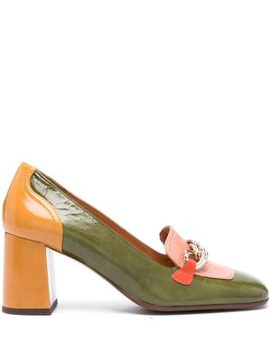 Chie Mihara Petrel 65mm leather pumps - Green