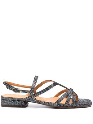 Chie Mihara Teu strappy sandals - Silver