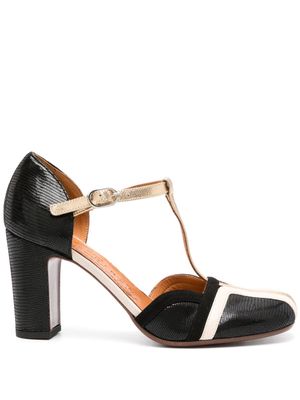 Chie Mihara Wander 80mm leather pumps - Black