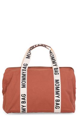 CHILDHOME Mommy Signature Diaper Bag in Terracotta