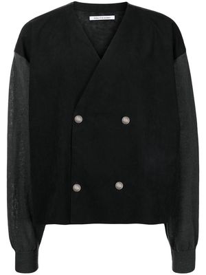 Children Of The Discordance Combination Knit jacket - Black