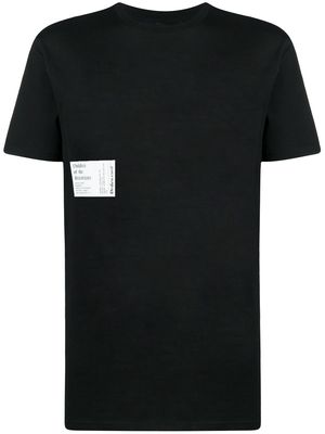Children Of The Discordance logo-print cotton T-shirt - Black