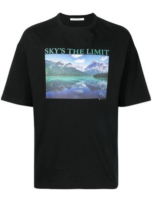 Children Of The Discordance Sky's The Limit cotton T-shirt - Black