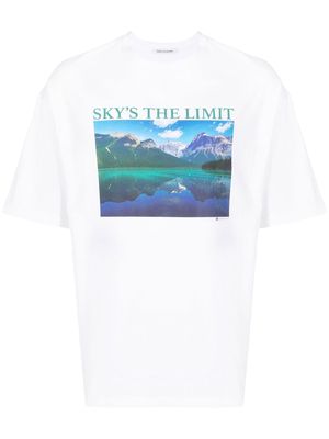 Children Of The Discordance Sky's The Limit cotton T-shirt - White