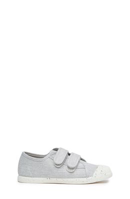 CHILDRENCHIC Double Strap Canvas Sneaker in Grey