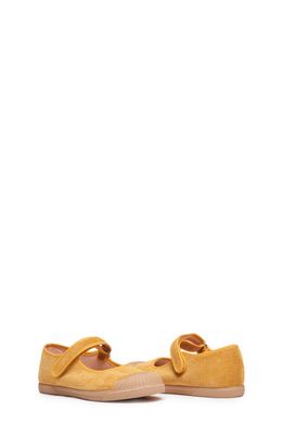 CHILDRENCHIC Mary Jane Captoe Sneaker in Mustard 