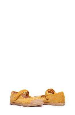 CHILDRENCHIC Mary Jane Captoe Sneaker in Yellow