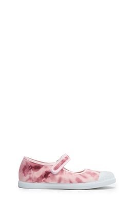 CHILDRENCHIC Tie Dye Mary Jane Canvas Sneaker in Tie Dye Pink