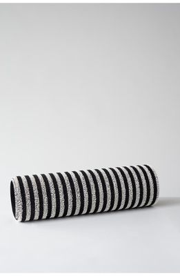 Chilewich Breton Stripe Shag Mat in Tuxedo
