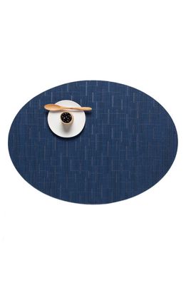 Chilewich Woven Oval Placemat in Lapis