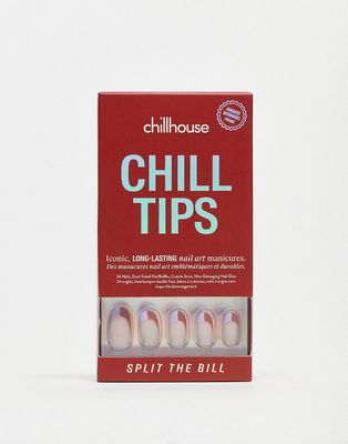 Chillhouse Chill Tips Press-on Nails in Split the Bill-Multi