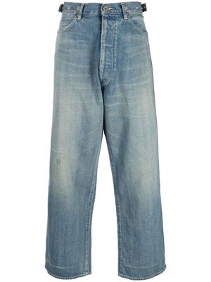 Chimala high-waist wide-leg jeans - Blue