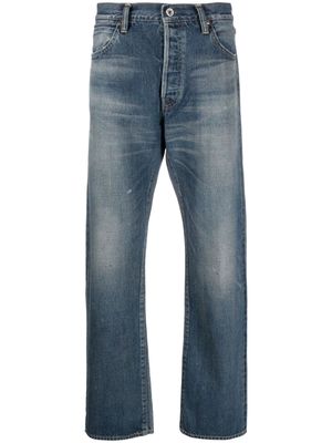 Chimala mid-rise straight-let jeans - Blue