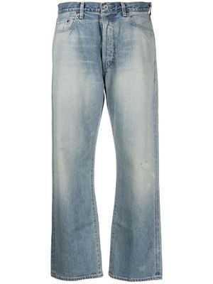 Chimala straight-leg faded jeans - Blue