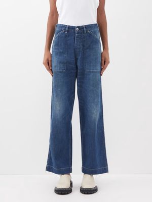 Chimala - Wide-leg Jeans - Womens - Blue